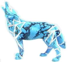 Turquoise Wolf