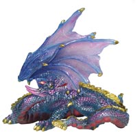 Blue and Purple Dragon