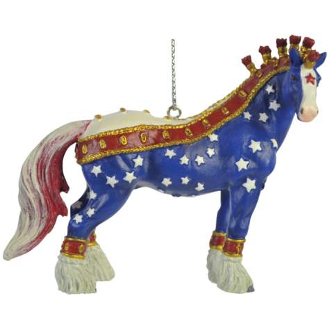 Revolutionary Warhorse Clydesdale Ornament