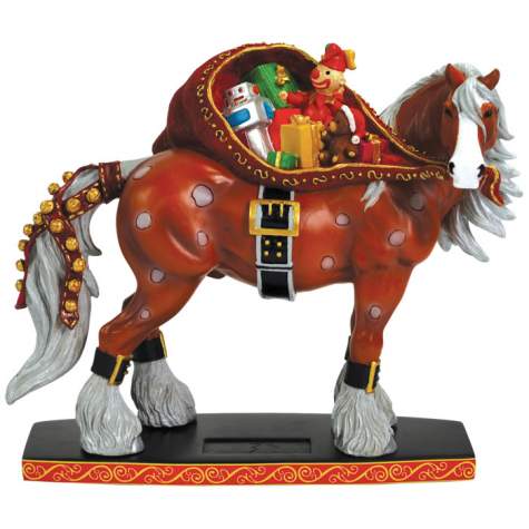 Santa Horse Clydesdale