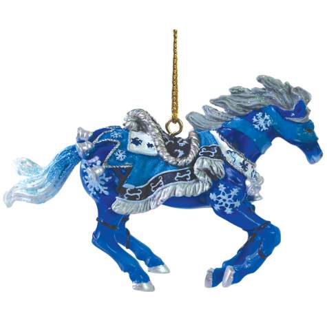 Winter Snowflakes Thoroughbred Ornament