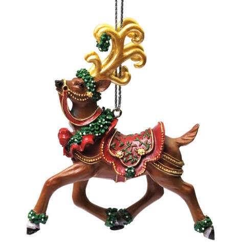 Mistle-Doe Reindeer Ornament