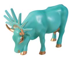 Liberty Cow Figurine